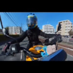 【画像】バイク女子が初体験！　プチトラブルが勃発するも焚き火カフェでリラックスするソロツーリング旅に視聴者も癒やされる　 〜 画像1