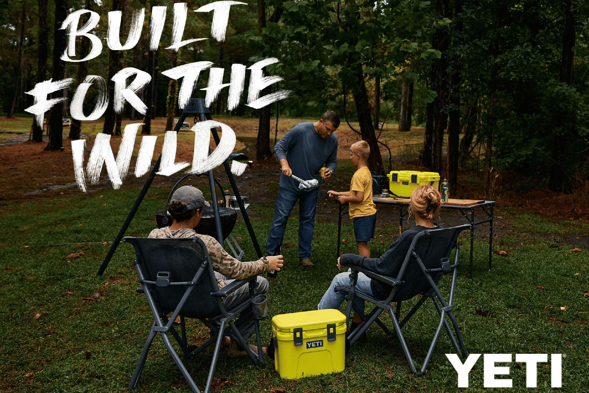 ネオンイエローがアウトドアシーンで映える！ YETI®️の最強クーラー