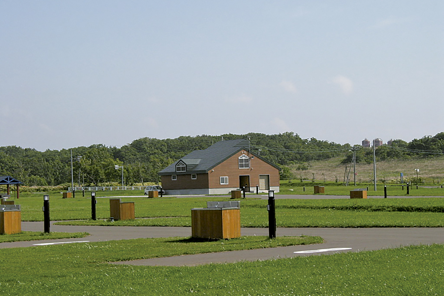 みさき台公園オートキャンプ場の外観