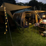 【画像】キャンプの夜を安全に！　100均アイテムでできるキャンパーが実践する転倒対策とは 〜 画像1