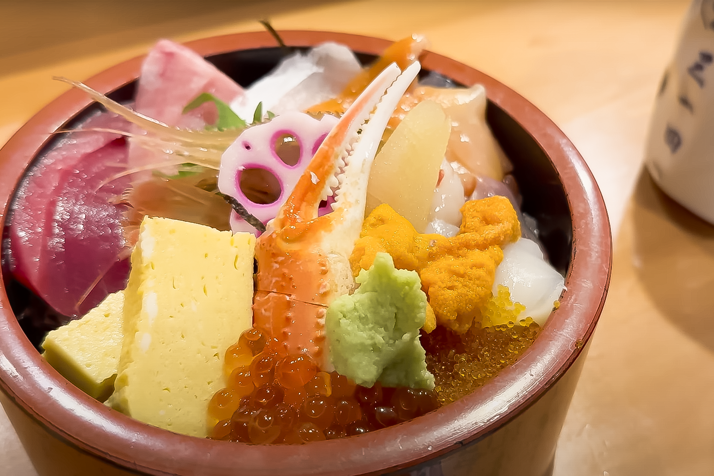 襟裳岬にある「いさみ寿し」のちらし寿司
