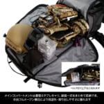 【画像】驚愕の収納力と圧倒的な利便性を搭載！　「アームズバックパック75」が9月上旬より発売 〜 画像1