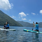 【画像】富士山と綺麗な湖水！　本栖湖キャンプ場で涼しいキャンプとSUPを満喫 〜 画像1