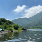 【画像】富士山と綺麗な湖水！　本栖湖キャンプ場で涼しいキャンプとSUPを満喫 〜 画像1