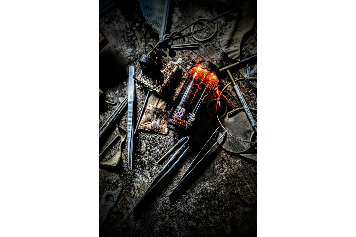 dung beetle × 38explore 、新作LEDランタン「38-kT “OKIBI”」発表