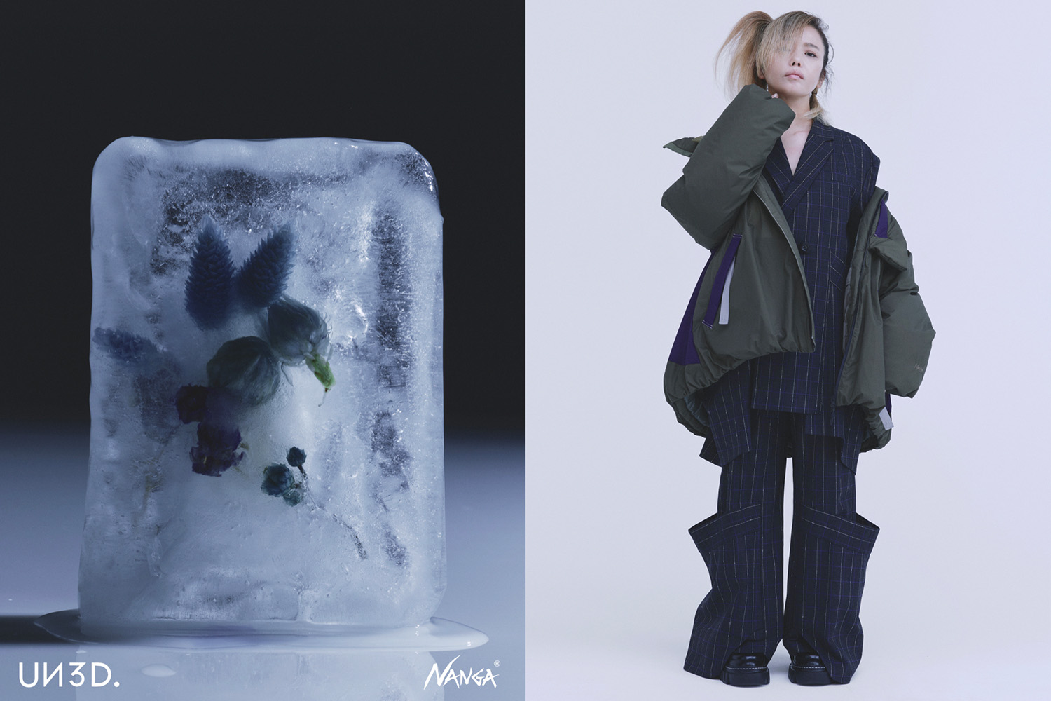 Charaが纏う静寂と温もり！ 「UN3D. 」×「NANGA」のコラボダウンが美しすぎる