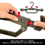 【画像】重装備を「掛けて魅せる」時代へ！　自衛官、消防士、ダイバーも愛用の「耐荷重100kg」のタフネスハンガー 〜 画像1
