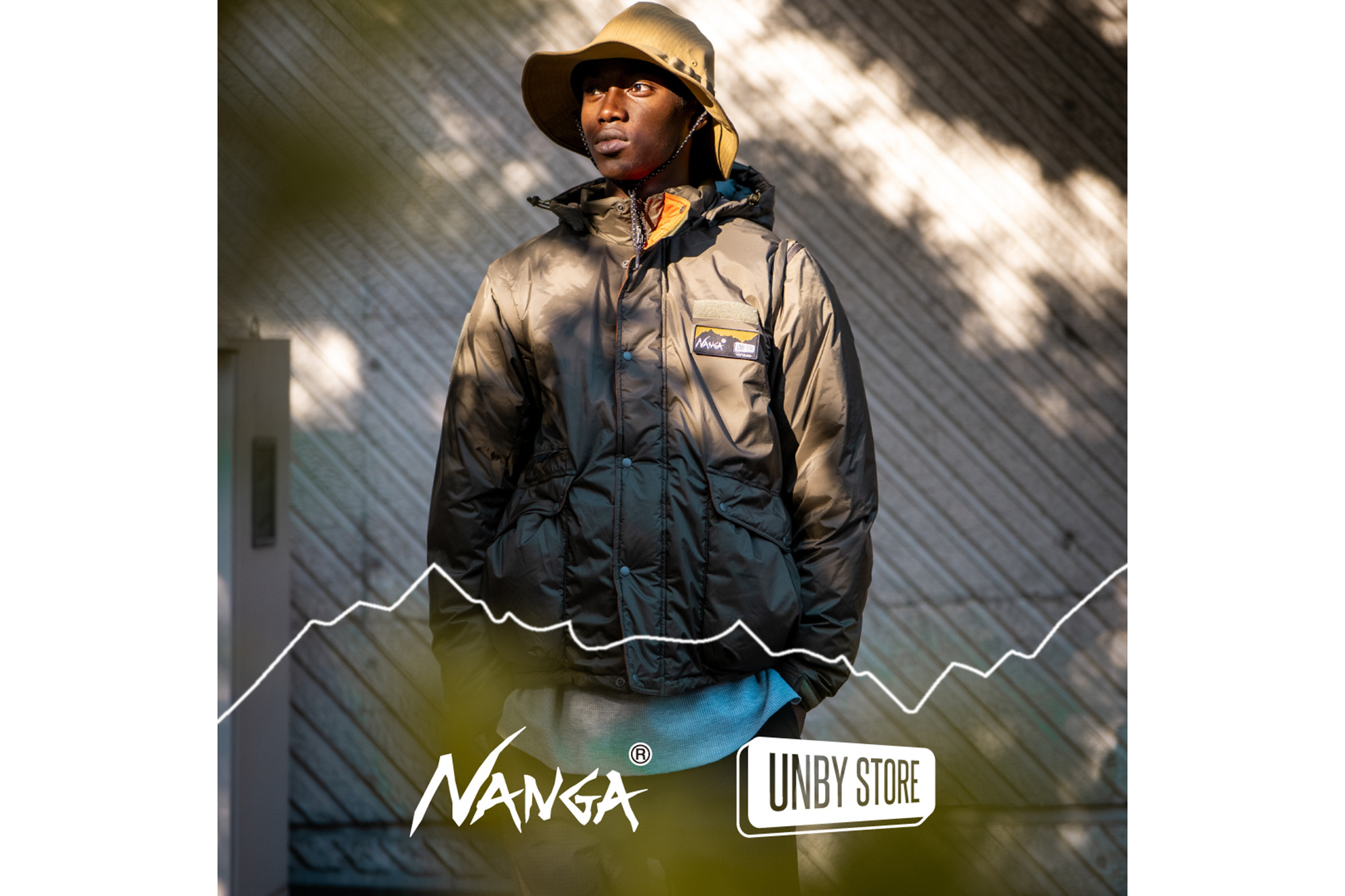 NANGA UNBY STORE プルオーバーダウン NANGA✕UNBY STORE プルオーバーダウン NANGA x UNBY別注