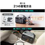 【画像】「軽っ！ちっちゃ！」300Wの高出力なのに片手で持ち運べる！　災害時も頼れる「ポータブル電源」が万が一の備えになる 〜 画像1