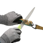 【画像】包丁やナイフの切れ味を野外でどこでもフォロー！　カラビナつきで携帯便利な多機能シャープナー 〜 画像1