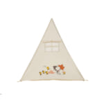 【画像】スヌーピーたちがデザインされたテントでキャンプ！　アウトドアブランドプロデュースの本格キッズテント 〜 画像1