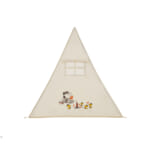 【画像】スヌーピーたちがデザインされたテントでキャンプ！　アウトドアブランドプロデュースの本格キッズテント 〜 画像1