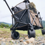 【画像】駐車場とサイトの往復苦行から解放！　しかもテーブルになるアウトドアワゴン登場 〜 画像1