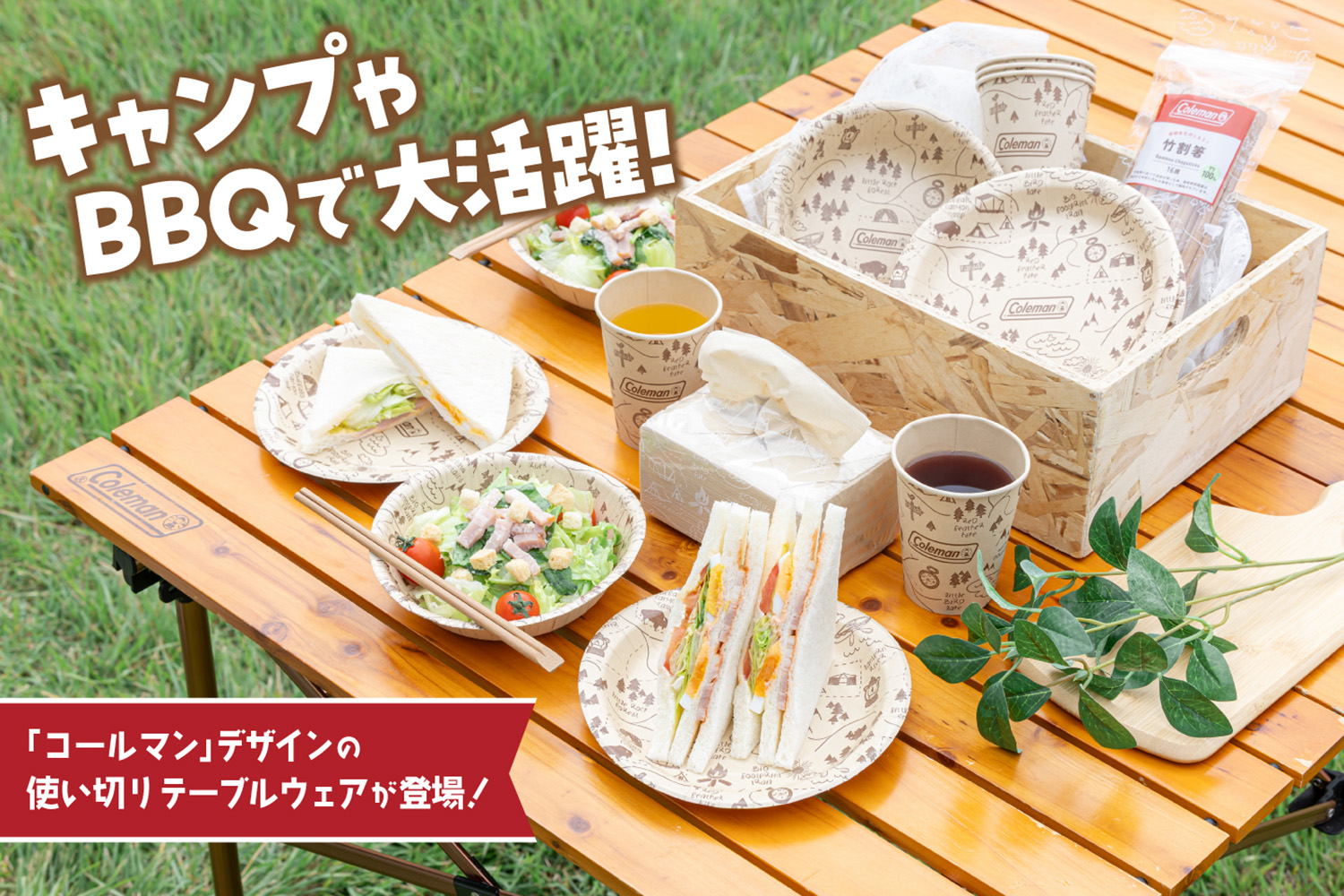 キャンプ用品 Coleman5点まとめて 人と自然に優しいレジャーを！ 「コールマン」とのコラボでキャンプが