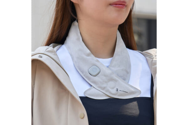 ホットスカーフ使用中