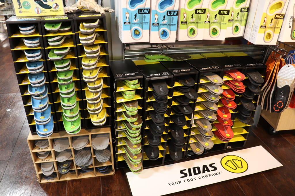 インソール展示