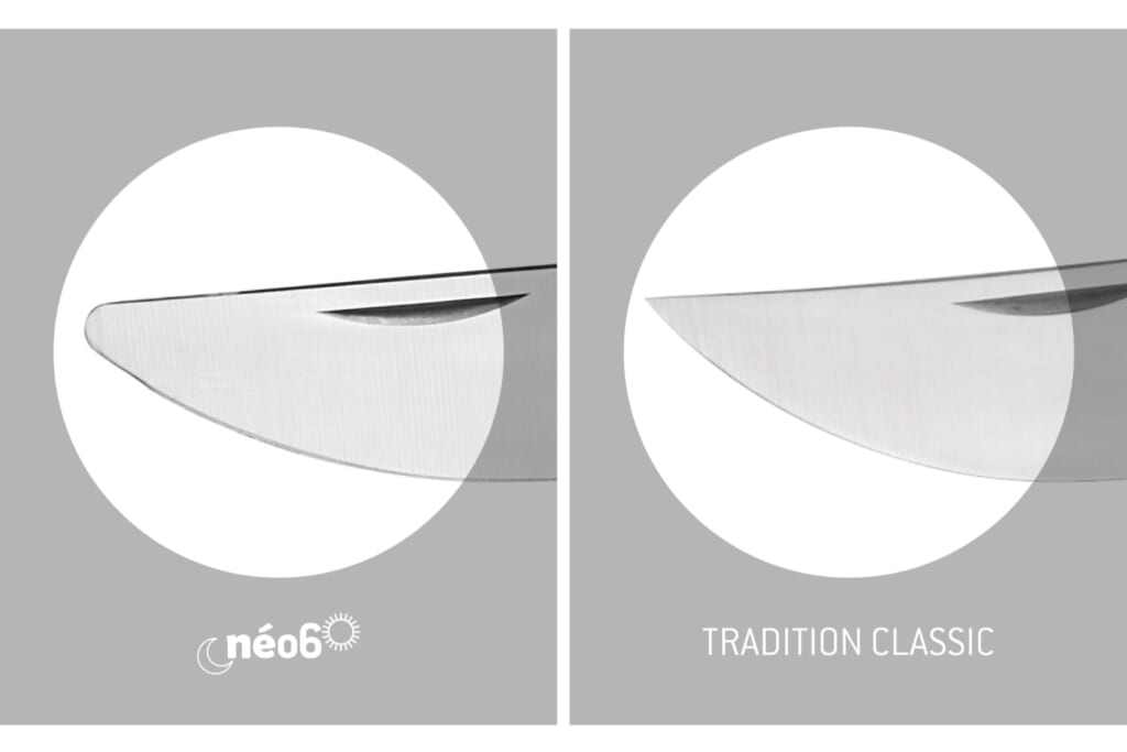 刃の丸みがわかるヨリ