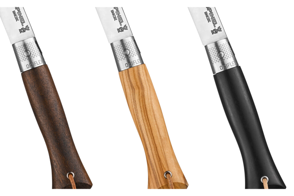 ハンドルの木材3種がわかる全ラインアップ