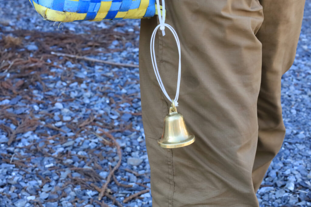 「クマ逃げ」P27 岩泉町の佐藤さんのベル