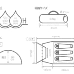 【画像】「広さ」「手軽さ」「収納性」すべてを兼ね備えた、ストレスフリーなアウトドア体験を提供女子キャンプ、夏フェス、ツーリングキャンプに革命 〜 画像1