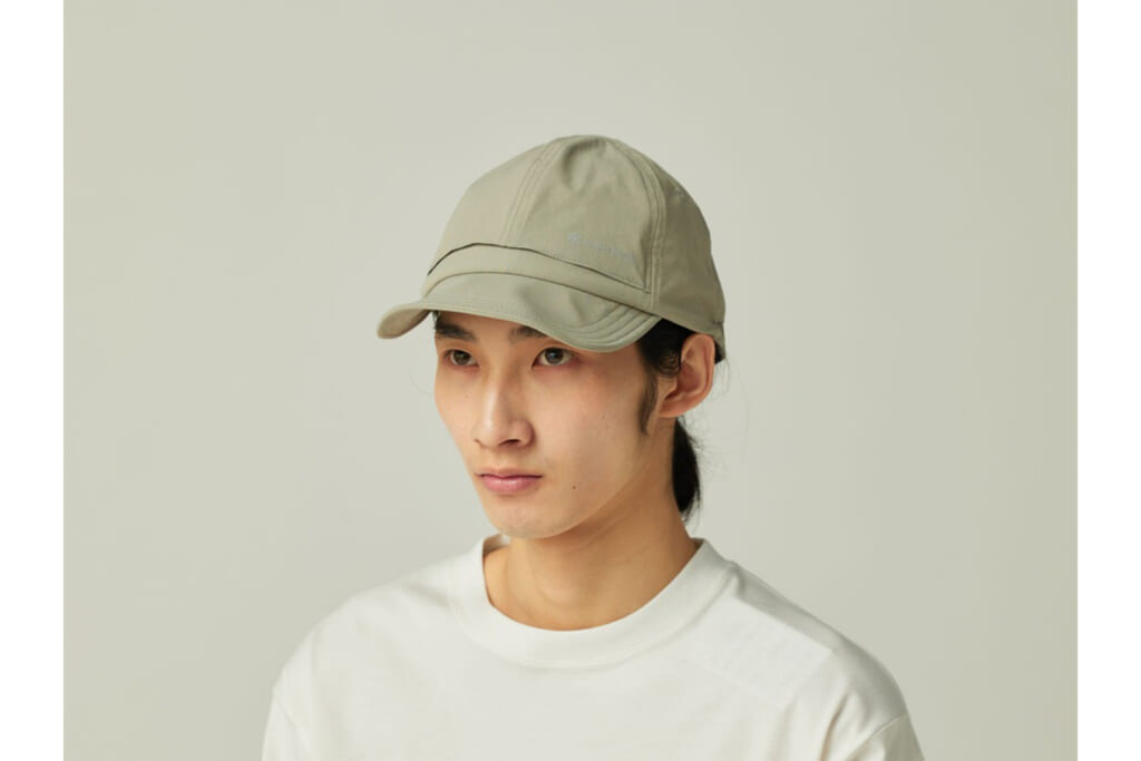 Water-Repellent Stretch Cap／着用