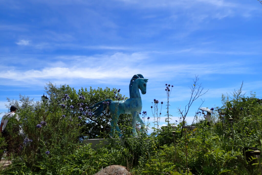 馬のオブジェ