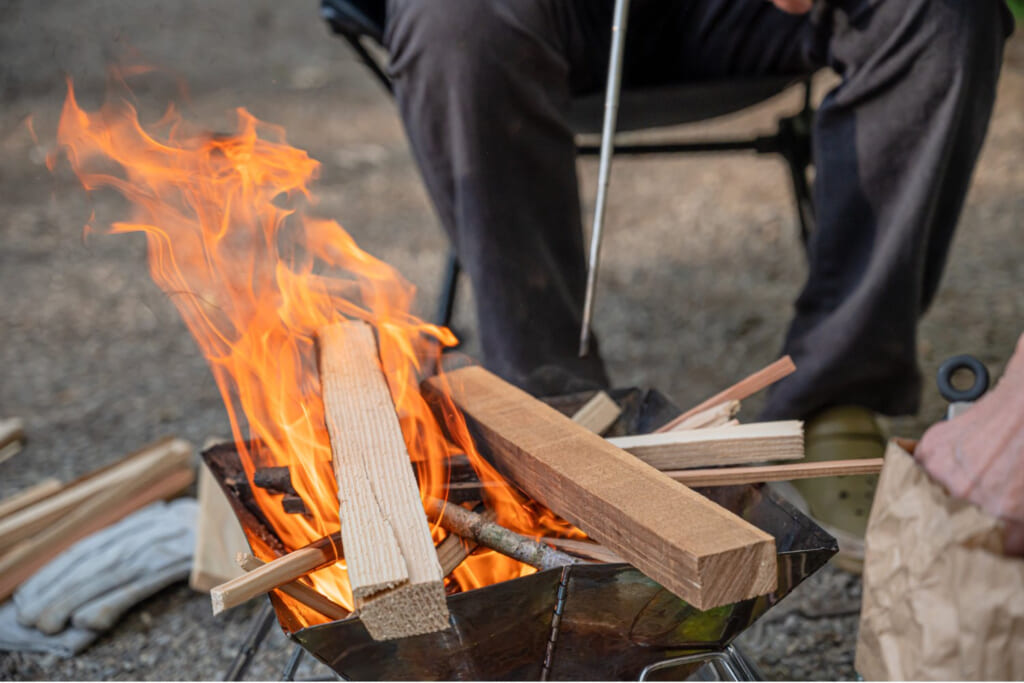 火起こしイメージ