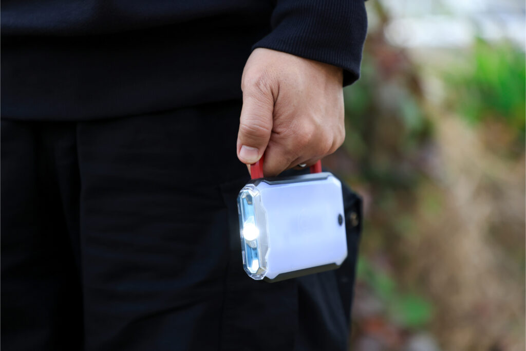 パネル手持ち使用時