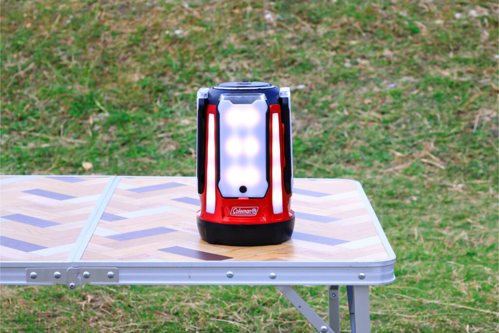 野外での点灯イメージ