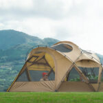 【画像】「ガシーンドーム」新発売！　DODが提案する初の薪ストーブ対応「全天候型ドームシェルター」 〜 画像1