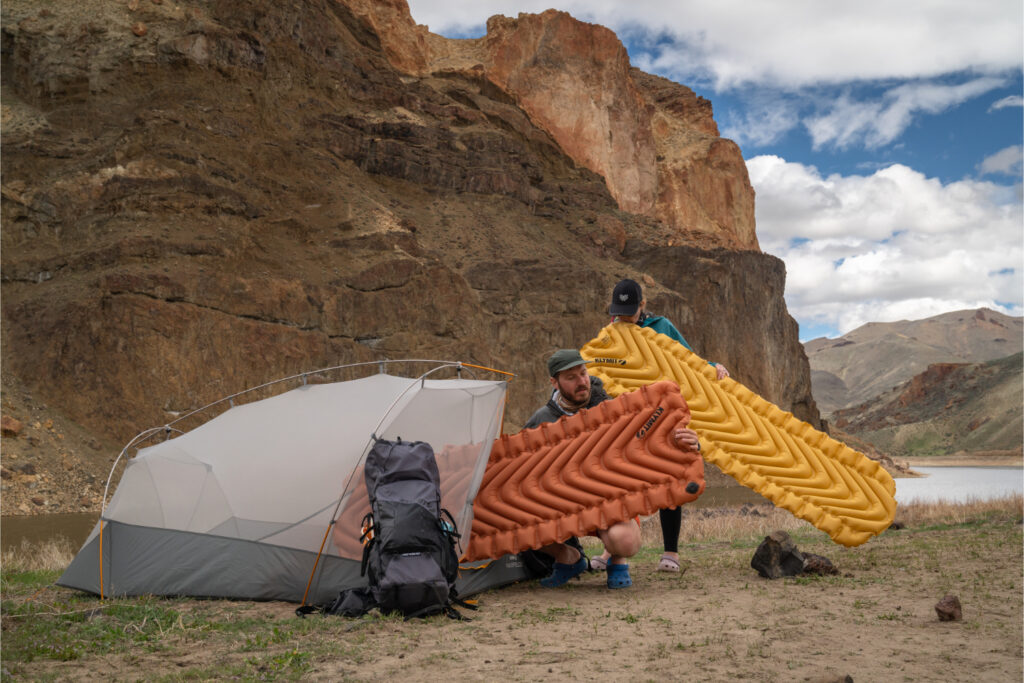 持っているところ