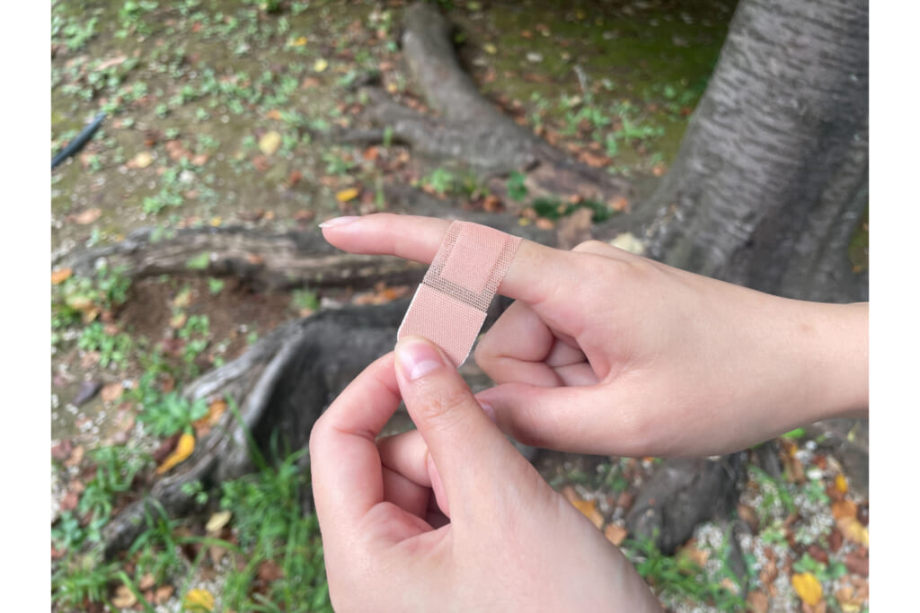 商品／貼っている