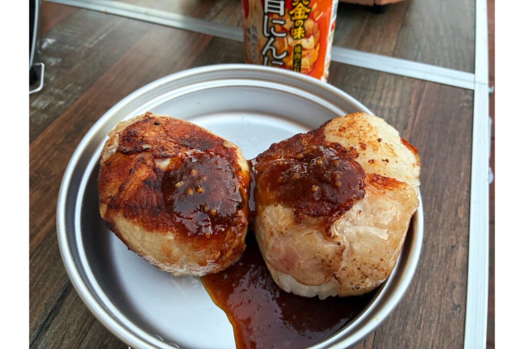 完成後たれをかけた