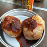 完成後たれをかけた