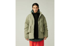 Snow Peak／ライトオリーブ着用