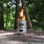 【画像】地面への熱ダメージを約40％削減！　新型二次燃焼ストーブ「tab.缶ストーブEX」の実力とは 〜 画像1