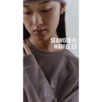 【画像】牡蠣殻から生まれる次世代ベースレイヤー！「ZEROGRAM」が展開する革新的サステナブル素材「SEAWOOL® Waffle」シリーズが登場 〜 画像1