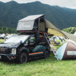 【画像】家族で車中泊の「寝床問題」を解決！　さらに「タープ合体」で最強のサイトが完成 〜 画像1