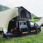 【画像】家族で車中泊の「寝床問題」を解決！　さらに「タープ合体」で最強のサイトが完成 〜 画像1