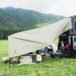 【画像】家族で車中泊の「寝床問題」を解決！　さらに「タープ合体」で最強のサイトが完成 〜 画像1