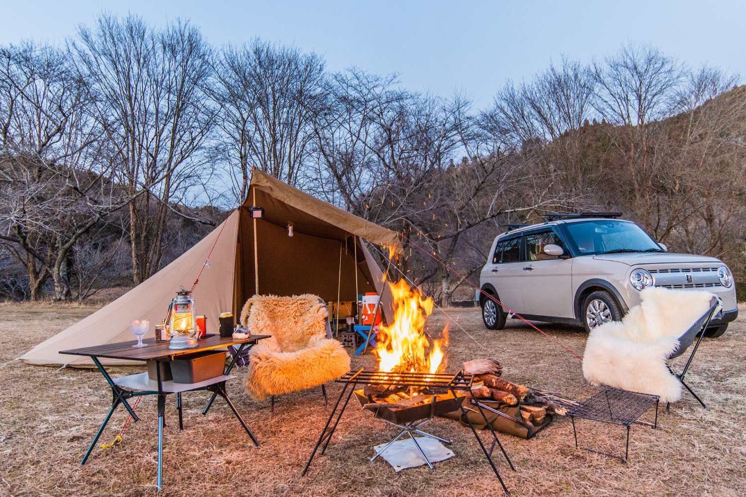 冬キャンプイメージ