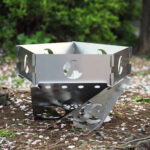 【画像】武骨な素材のエイジングを楽しんで使うのが通！　5枚のプレートで変幻自在なカスタム焚き火台 〜 画像1