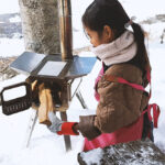 【画像】コンパクト設計ながら「焚き薪ストーブ」を電源いらずで冷え込み対策に最適！ 〜 画像1