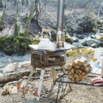 【画像】コンパクト設計ながら「焚き薪ストーブ」を電源いらずで冷え込み対策に最適！ 〜 画像1