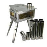 【画像】コンパクト設計ながら「焚き薪ストーブ」を電源いらずで冷え込み対策に最適！ 〜 画像1