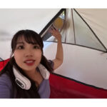 【画像】女性ソロキャンパーの冒険！　ローカル線を乗り継いだ先で出会ったキャンプ場が快適過ぎて視聴者からのコメントが溢れる 〜 画像1