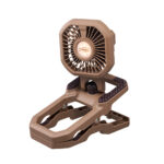 【画像】どこでも涼しく！　どこでも明るくする「多機能アイテム」コールマンからLEDライト付きファン2モデルがデビュー 〜 画像1