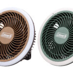 【画像】どこでも涼しく！　どこでも明るくする「多機能アイテム」コールマンからLEDライト付きファン2モデルがデビュー 〜 画像1