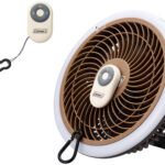 【画像】どこでも涼しく！　どこでも明るくする「多機能アイテム」コールマンからLEDライト付きファン2モデルがデビュー 〜 画像1