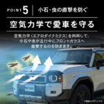 【画像】グリル周りが一瞬でワイルドに！   安心設計のランクル250専用「バグガード」が精悍さを引き立たせる 〜 画像1